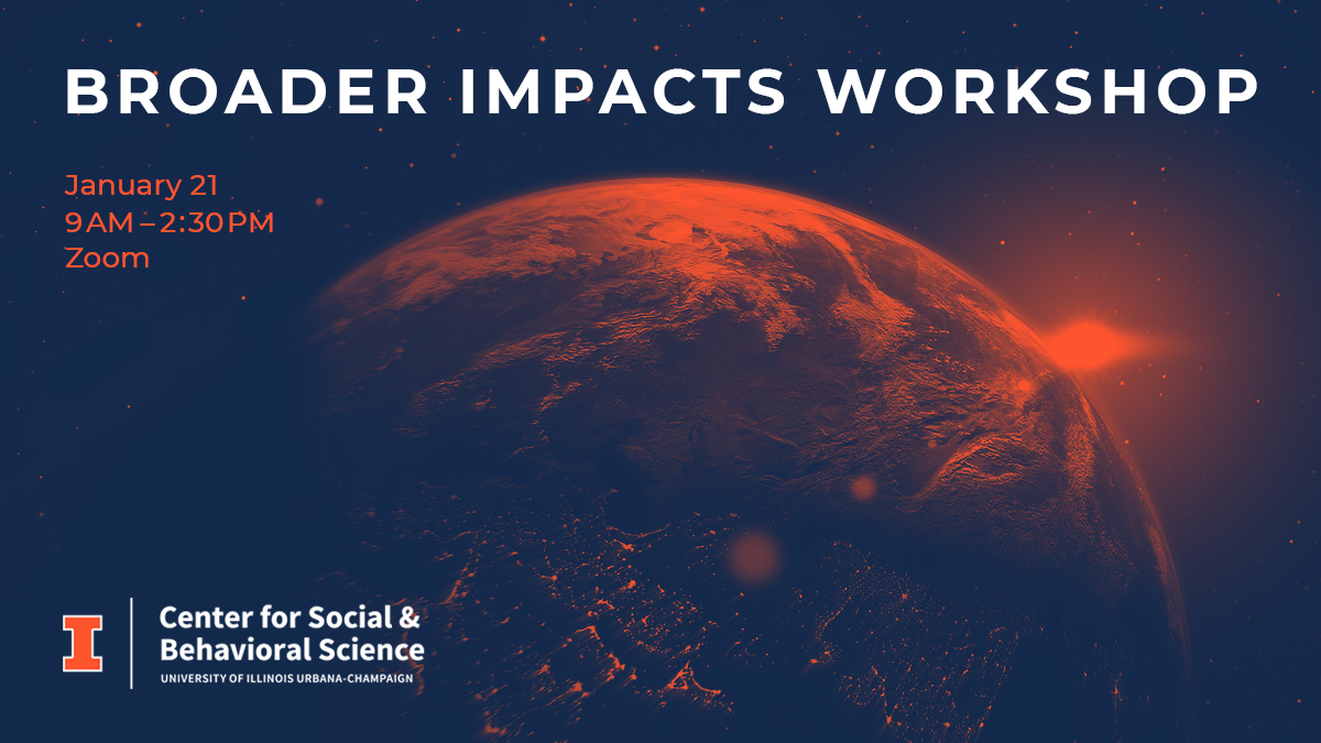 Broader Impacts Workshop - January 21, 2022 9 AM - 2:30 PM