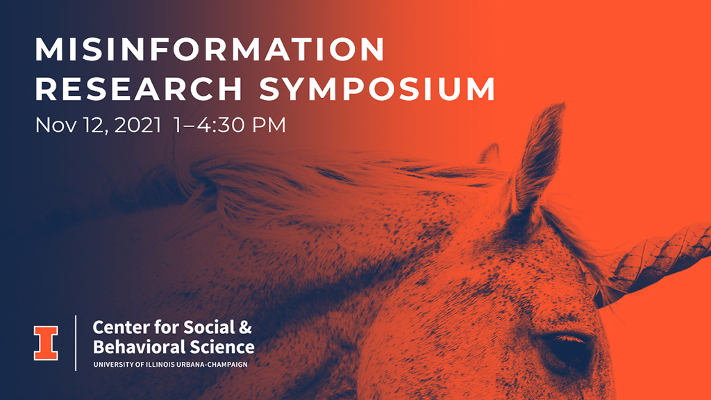 Misinformation Research Symposium | Nov 12, 2021 1-4:30 PM
