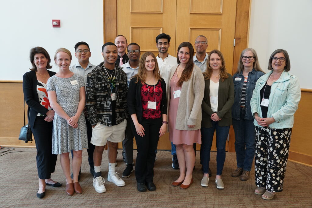 PRLF Fellows and ISPP Scholars pose with their respective group leaders.